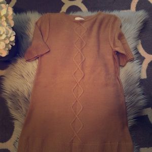 New York & Company tan dress